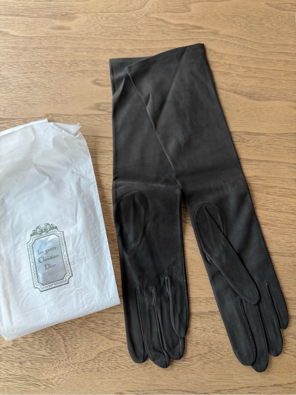 Rare Vintage Dior Suede Gloves